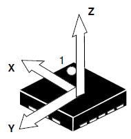 STMicroelectronics LIS3DH 3-Axes Nano Accelerometer
