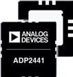 Analog Devices Inc. Regulador de descenso de tensión CC/CC síncrono ADP2441 