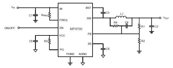 Monolithic Power Systems (MPS) MP8760 Voltage Regulator