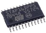 STMicroelectronics CI de controlador de visualización LED STAP08DP05/STAP16DPPS05/STAP16DPS05 de STMicroelectronics