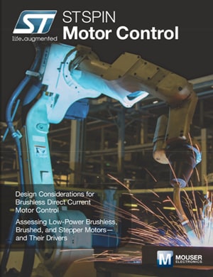 STMicroelectronics Controladores de motor STSPIN de baja tensión