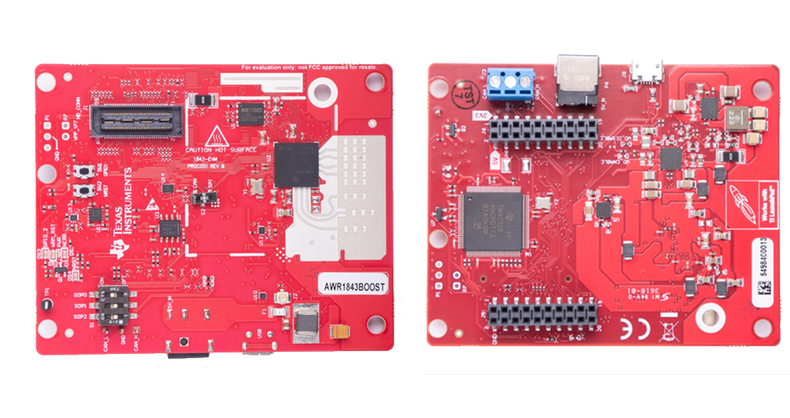 Texas Instruments IWR1843BOOST Industrial Evaluation Module