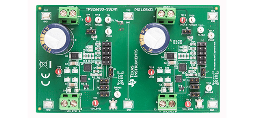 Location Circuit - Texas Instruments TPS26630-33EVM eFuse Evaluation Module