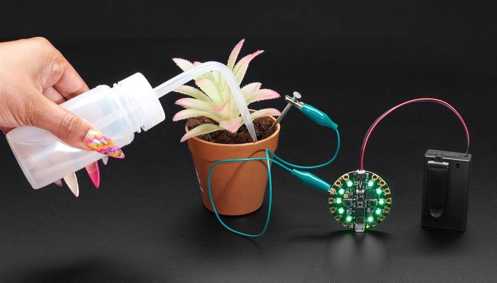 Adafruit Circuit Playground Express Soil Sensor Mini Kit