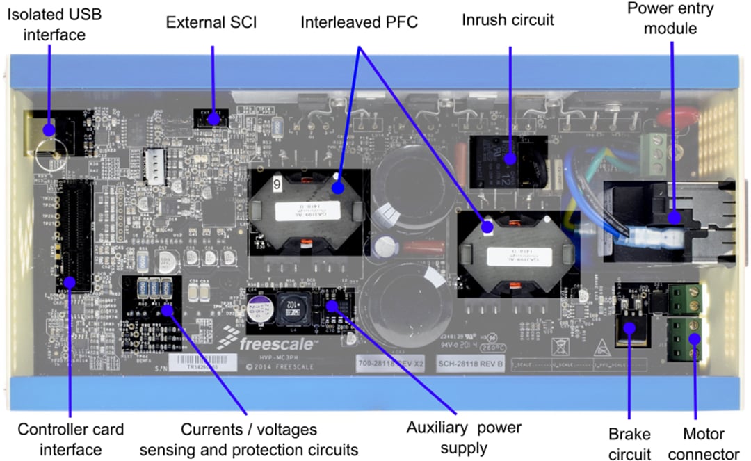NXP Semiconductors HVP-MC3PH High-Voltage Motor Control Platform