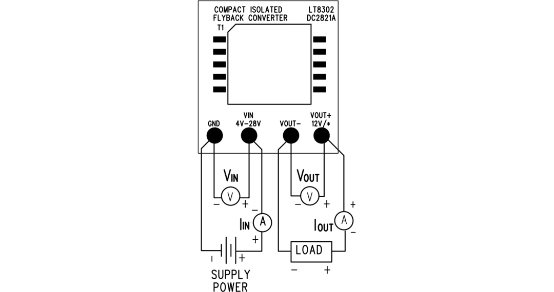 Analog Devices Inc. DC2014A, DC2821A, & DC2906A Demo for the LT8302