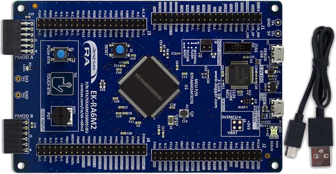 Renesas Electronics EK-RA6M2 Evaluation Kit for RA6M2 MCU Group