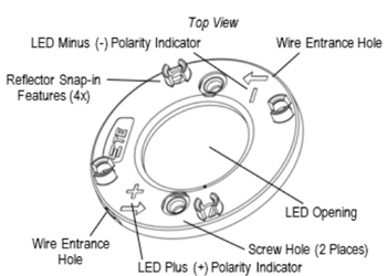 Mechanical Drawing - TE Connectivity LUMAWISE ZxL LED Holders