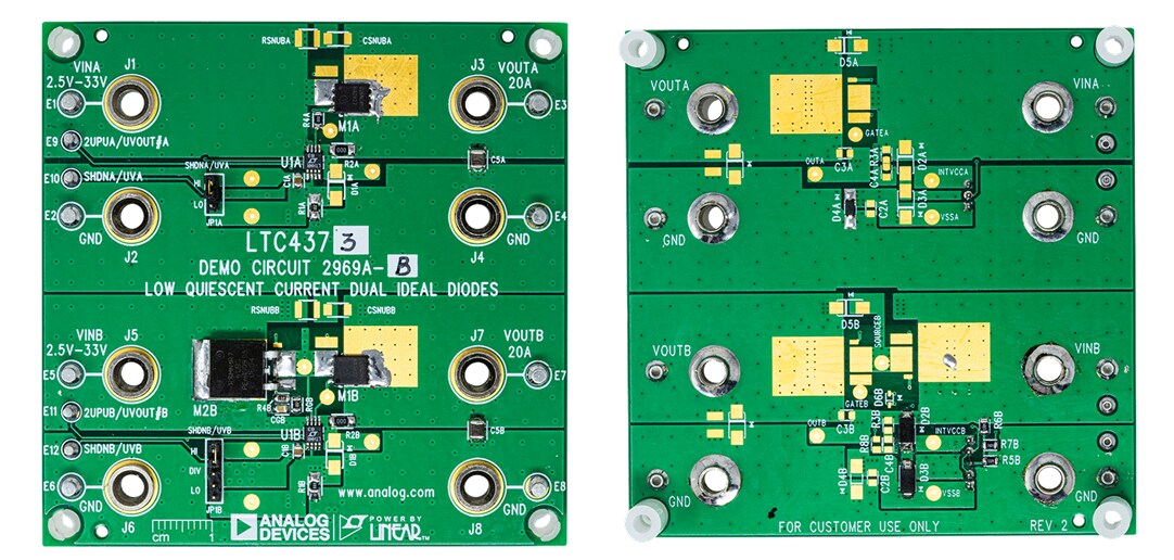 Analog Devices Inc. LTC4372/LTC4373 Demo Boards DC2969A-A/B