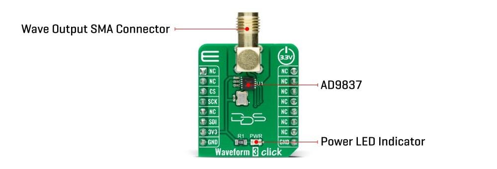 Mikroe Waveform 3 Click