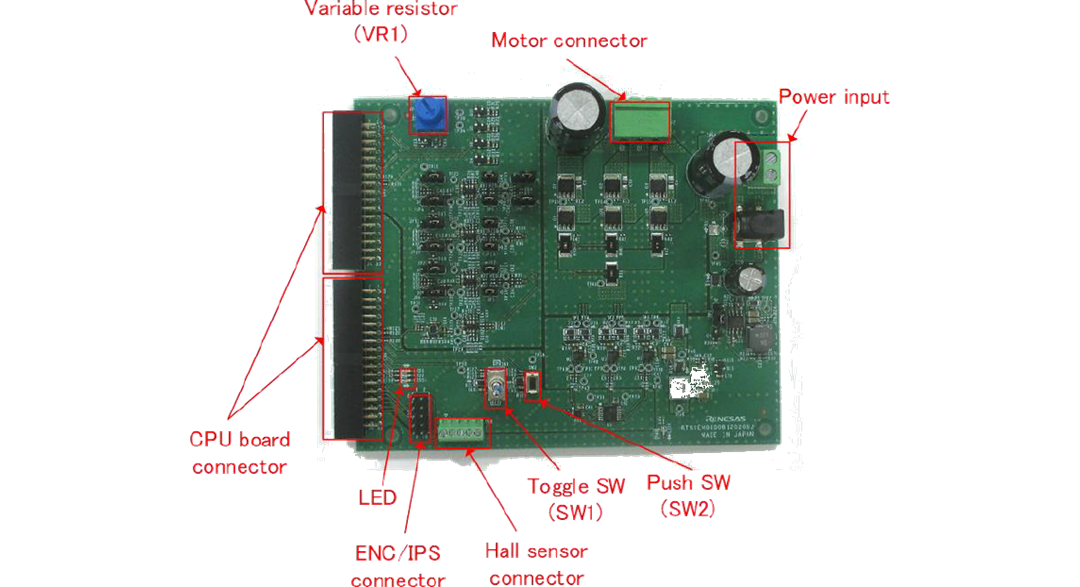 Renesas Electronics RA6T2 Motor Control Kit