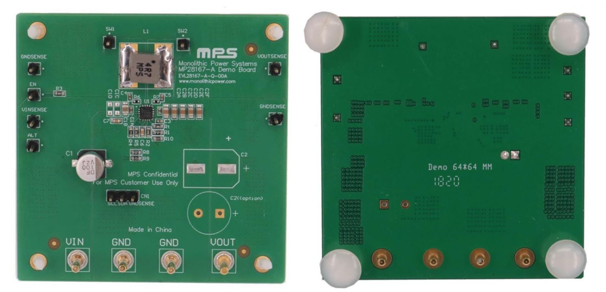 Monolithic Power Systems (MPS) EVL28167-A-Q-00A Evaluation Board