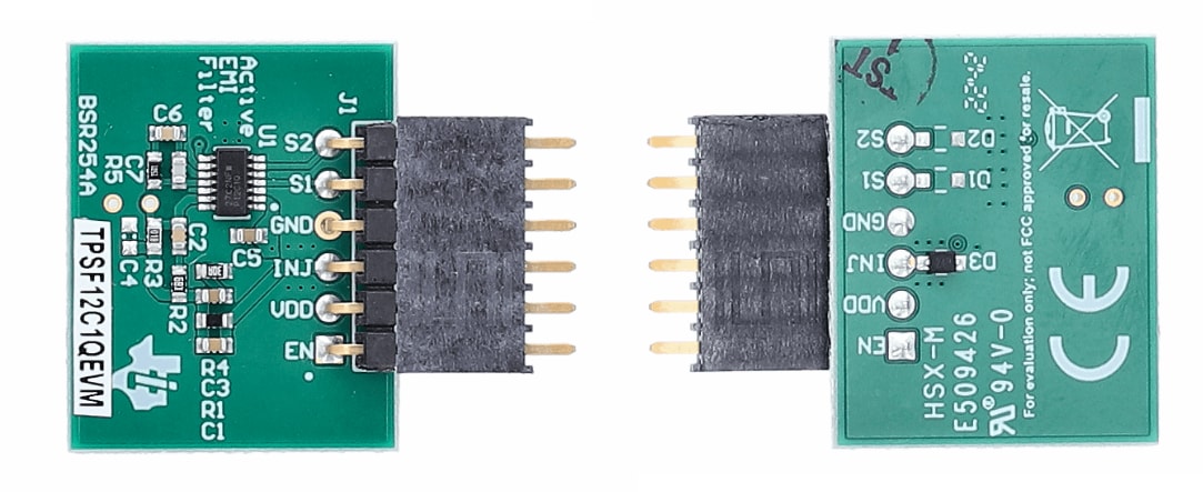 Location Circuit - Texas Instruments TPSF12C1QEVM Evaluation Module