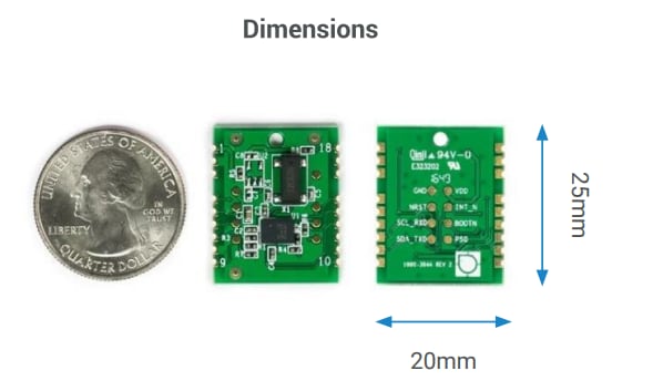 CEVA FSM30x 9-Axis IMU/AHRS Modules