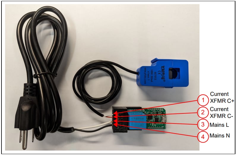 Microchip Technology MCP39F511A CT Power Meter