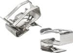 HellermannTyton Heavy Duty Metal Edge Clips