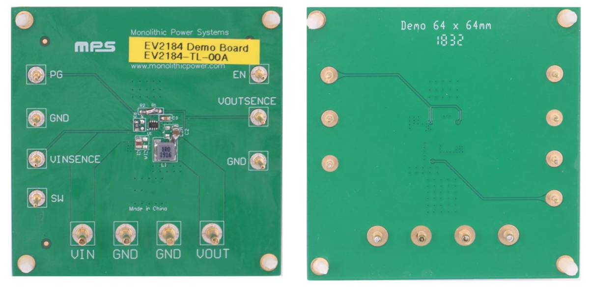 Monolithic Power Systems (MPS) EV2184-TL-00A Evaluation Board