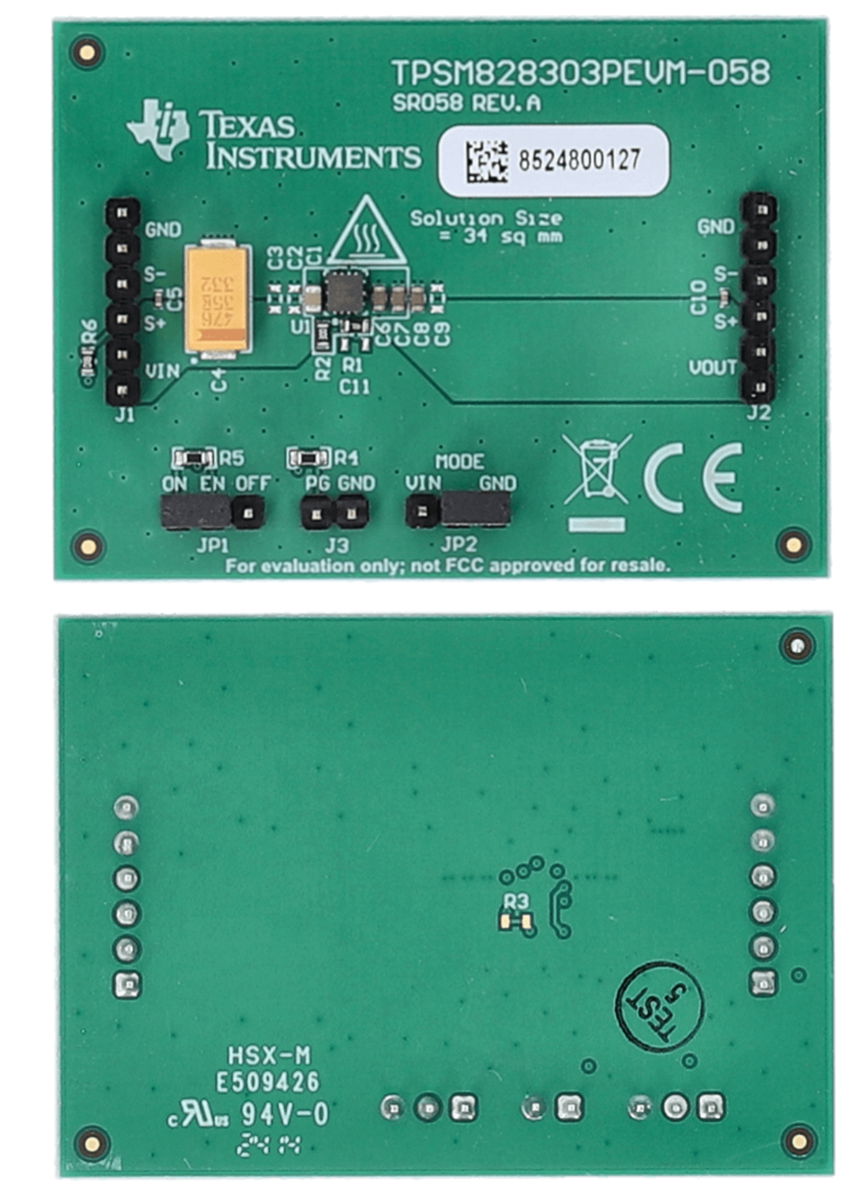 Texas Instruments TPSM828303PEVM-058 Evaluation Module