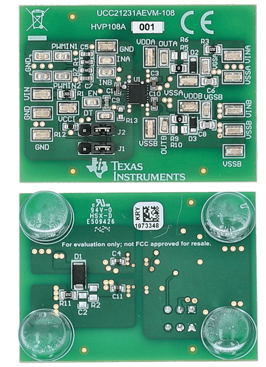 Texas Instruments UCC21231AEVM-108 Evaluation Module
