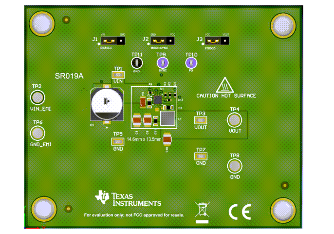 Texas Instruments LMR66430-2EVM Evaluation Module