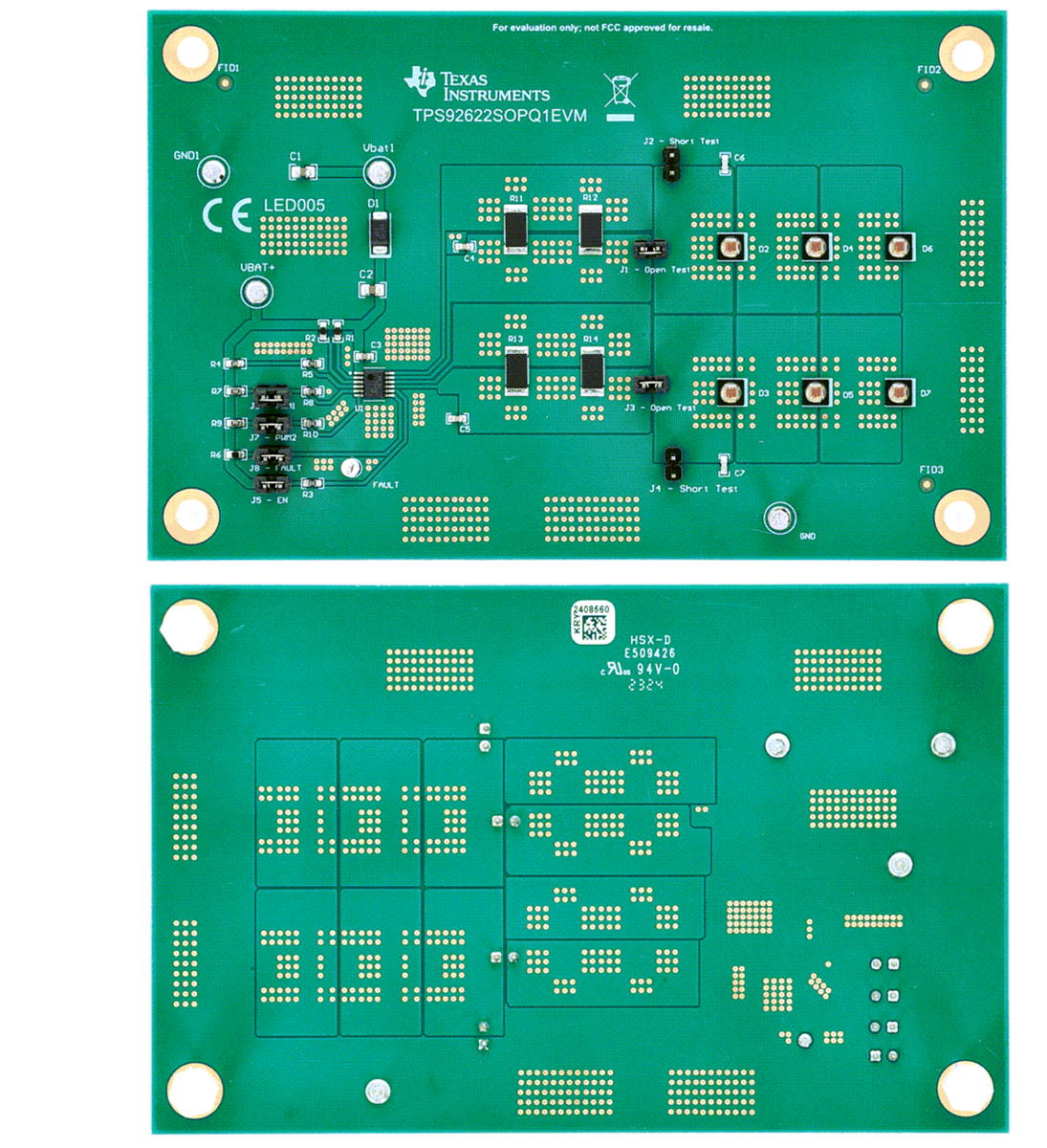 Texas Instruments TPS92622SOPQ1EVM Evaluation Module