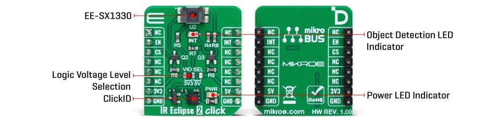 Mikroe MIKROE-6047 IR Eclipse 2 Click