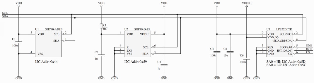Sensirion SENSEVAL-SCB4XV1 Evaluation Board