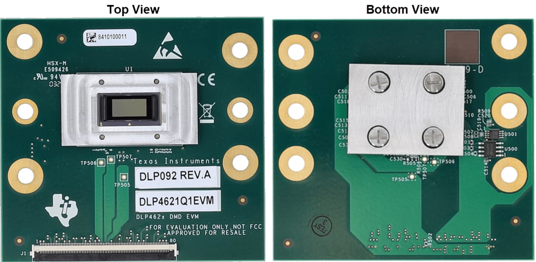 Mechanical Drawing - Texas Instruments DLP4621Q1EVM Evaluation Module (EVM)