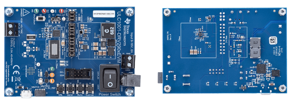 Location Circuit - Texas Instruments ULC1001-DRV290XEVM Evaluation Module