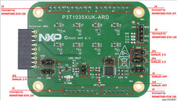 NXP Semiconductors P3T1035xUK Arduino® Shield Evaluation Board