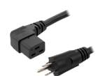L-Com NEMA 5-15 to IEC C19 Power Cords