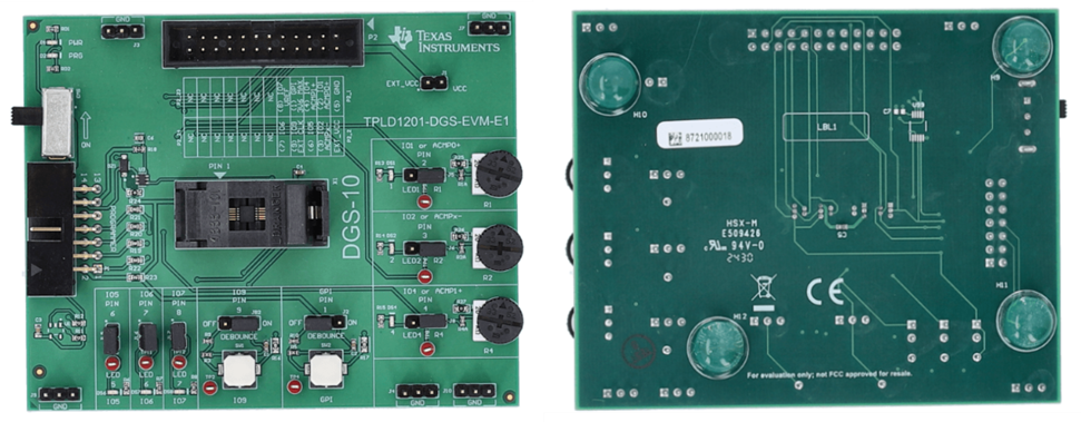 Location Circuit - Texas Instruments TPLD1201-DGS-EVM Evaluation Module