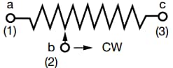 Application Circuit Diagram - Vishay / Sfernice M61 3/8