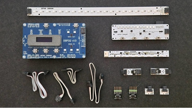 ams OSRAM AS1163_QF_EVM_KT_OSP Evaluation Kit