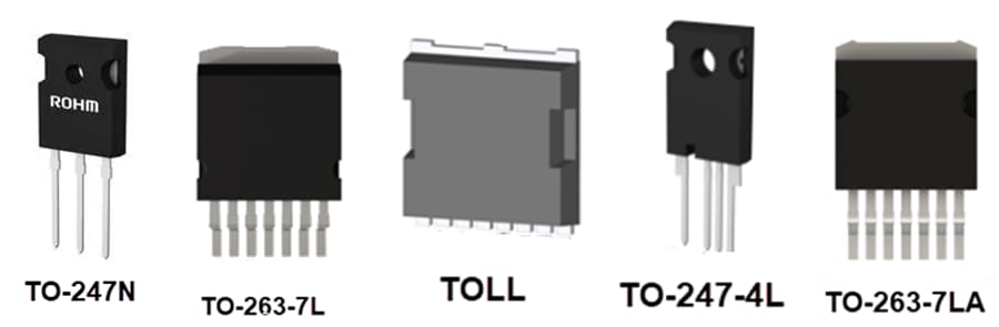 Tabla - ROHM Semiconductor MOSFET de SiC de canal N de 750 V