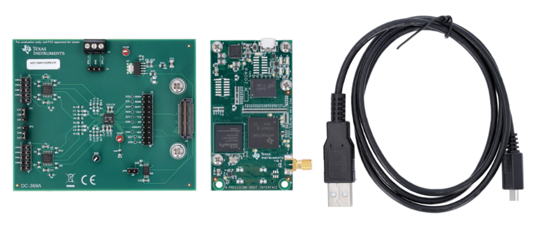 Mechanical Drawing - Texas Instruments ADC168M102REVM-PDK Performance Demonstration Kit