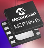 Controladores tipo Buck síncronos de alta velocidad MCP19035 de Microchip