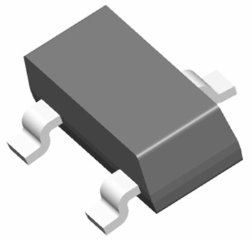 MOSFET de alimentación de 60 V de canal P para automoción SQ2361 de Vishay Siliconix