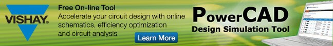 Vishay PowerCAD Design Simulation Tool