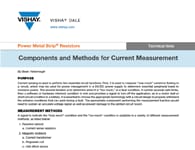 Nota de aplicación: Componentes y métodos Nota de aplicación: Componentes y métodos