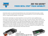 ¿Sabía que...? Capacidad de pulsos ¿Sabía que...? Capacidad de pulsos