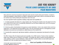 ¿Sabía que...? Capacidad de carga de pulsos ¿Sabía que...? Capacidad de carga de pulsos