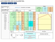 Herramienta de diseño: Calculador de pérdidas de inductores Herramienta de diseño: Calculador de pérdidas de inductores