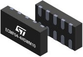 CI de filtro de modo común ECMF de STMicroelectronics CI de filtro de modo común ECMF de STMicroelectronics
